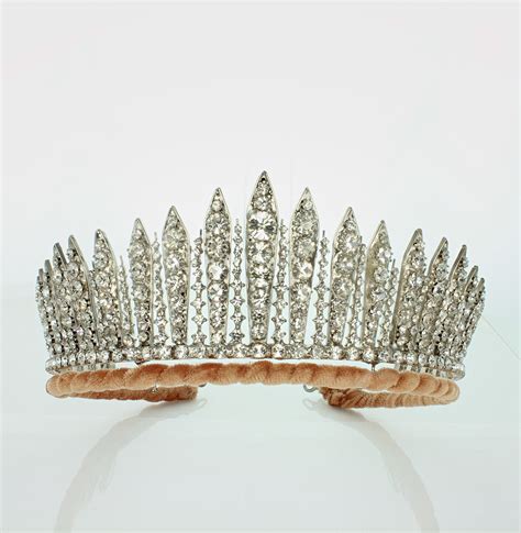 what are replica tiaras made of